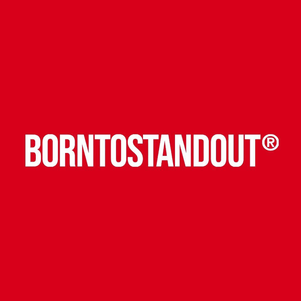 BORNTOSTANDOUT® logo
