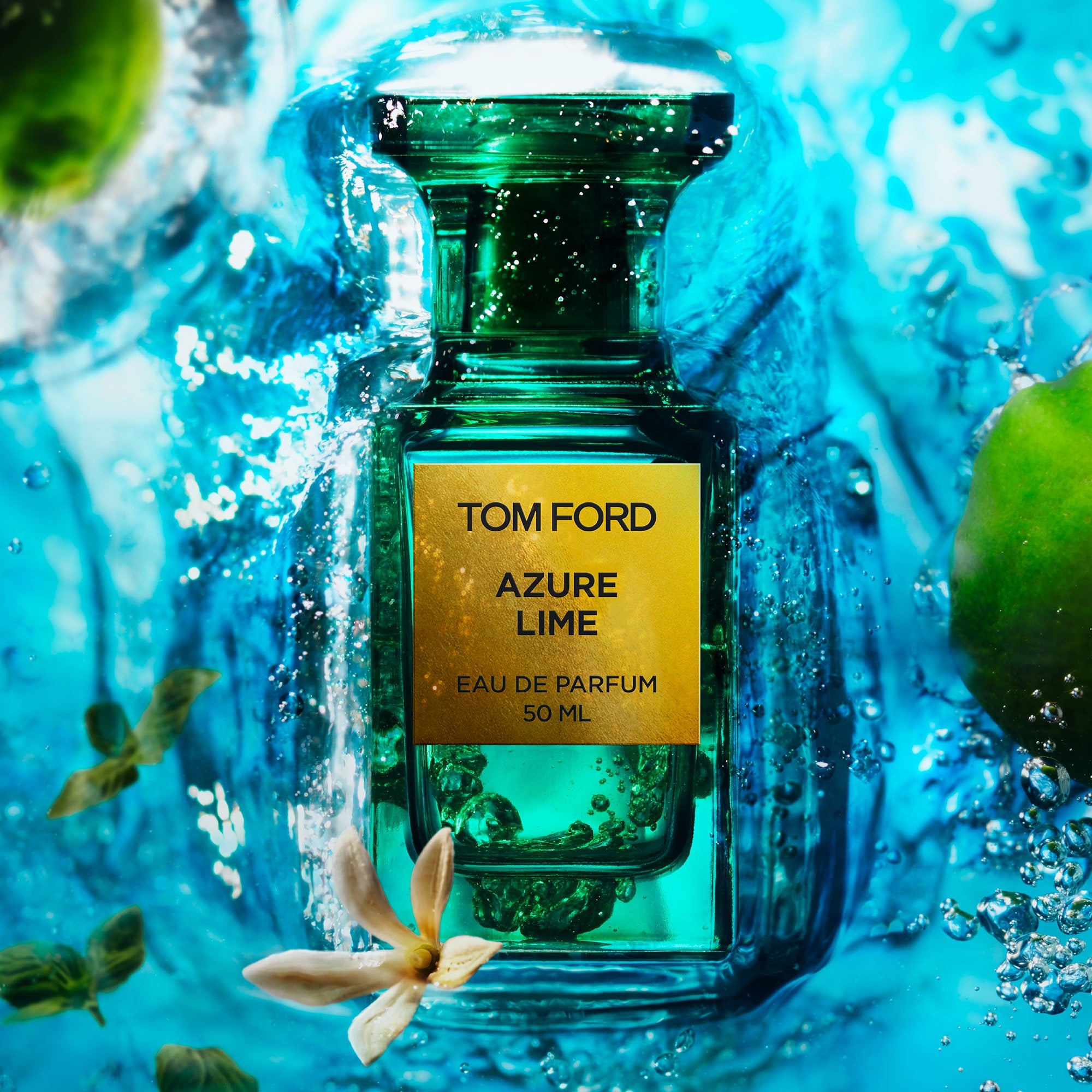 Azure Lime Tom Ford Eau de Parfum flacon transparent collection Atelier d'Orient