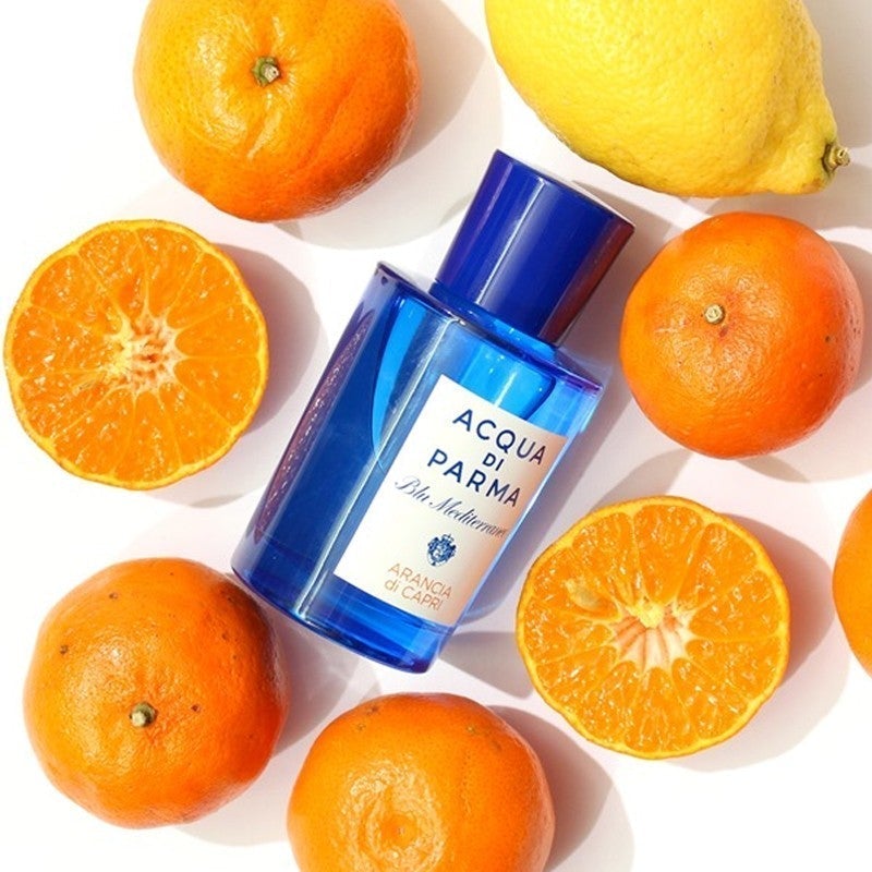 Eau de toilette Arancia di Capri Blu Mediterraneo, visuel produit Acqua di Parma